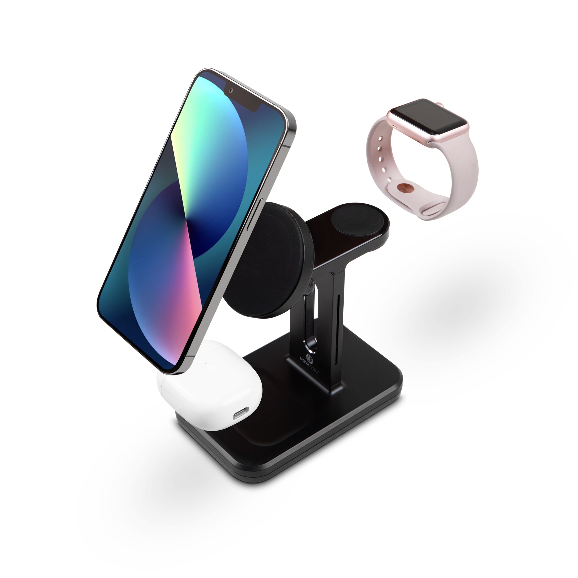 TriCharge Hub | 3 In 1  Wireless Magnetic Charging Station